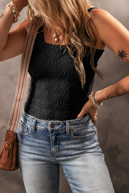 Square Neck Wide Strap Tank – Comfortable and Stylish