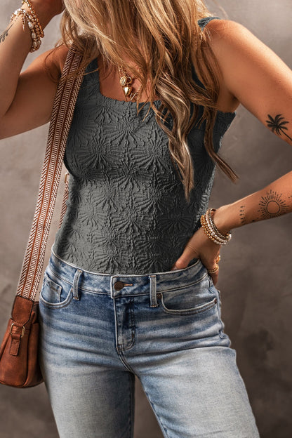 Square Neck Wide Strap Tank – Comfortable and Stylish